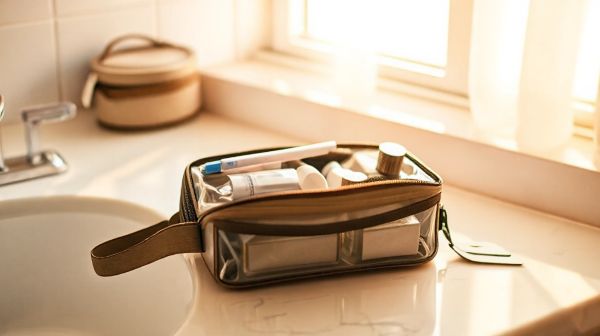 Guide pratique : choisir la trousse de toilette femme pour voyager sereinement
